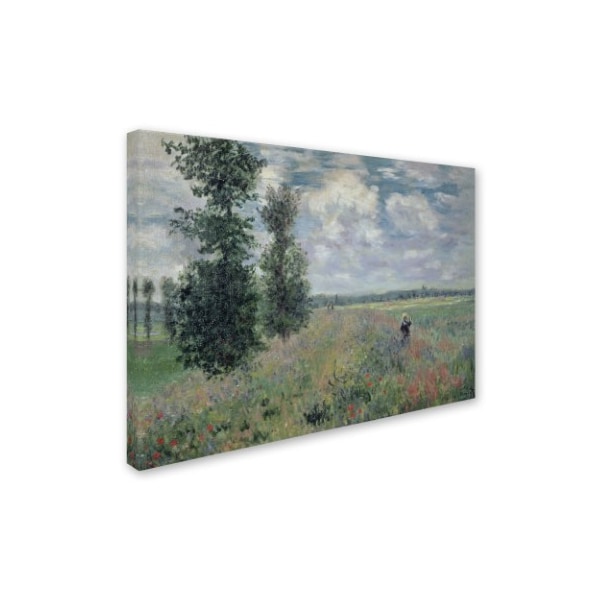 Claude Monet 'The Poppy Field' Canvas Art,14x19